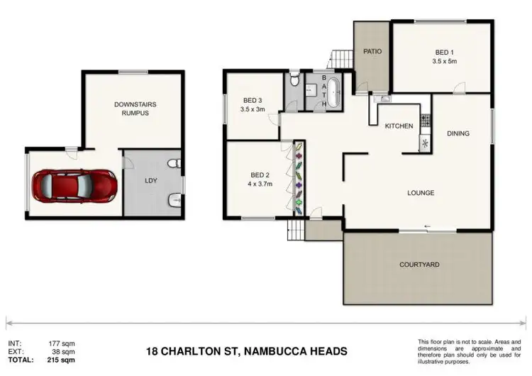 Floorplan of Homely house listing, 18 Charlton Street, Nambucca Heads NSW 2448