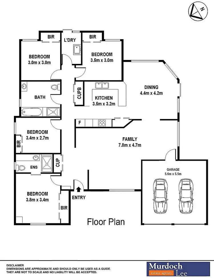 Floorplan of Homely house listing, 27 Perkins Drive, Kellyville NSW 2155