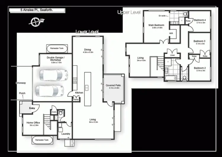 Floorplan of Homely house listing, 5 Ainslee Place, Seaforth NSW 2092
