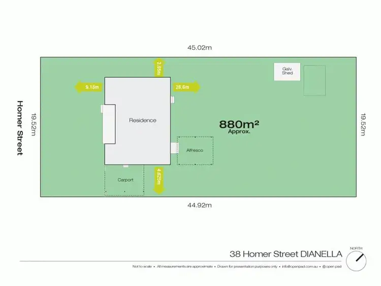 Floorplan of Homely house listing, 38 Homer Street, Dianella WA 6059