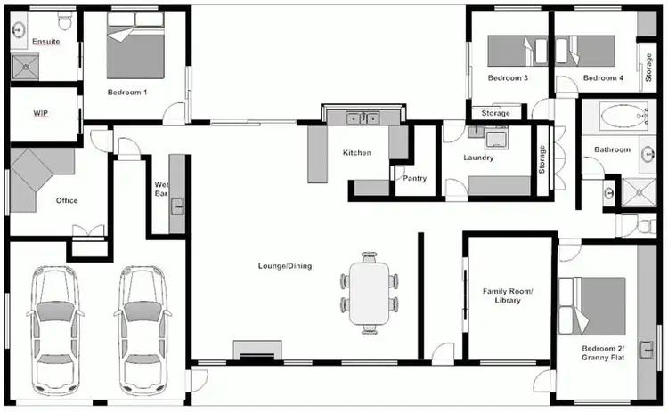 Floorplan of Homely house listing, Lot 19 9 Rodeo Drive, Dayboro QLD 4521