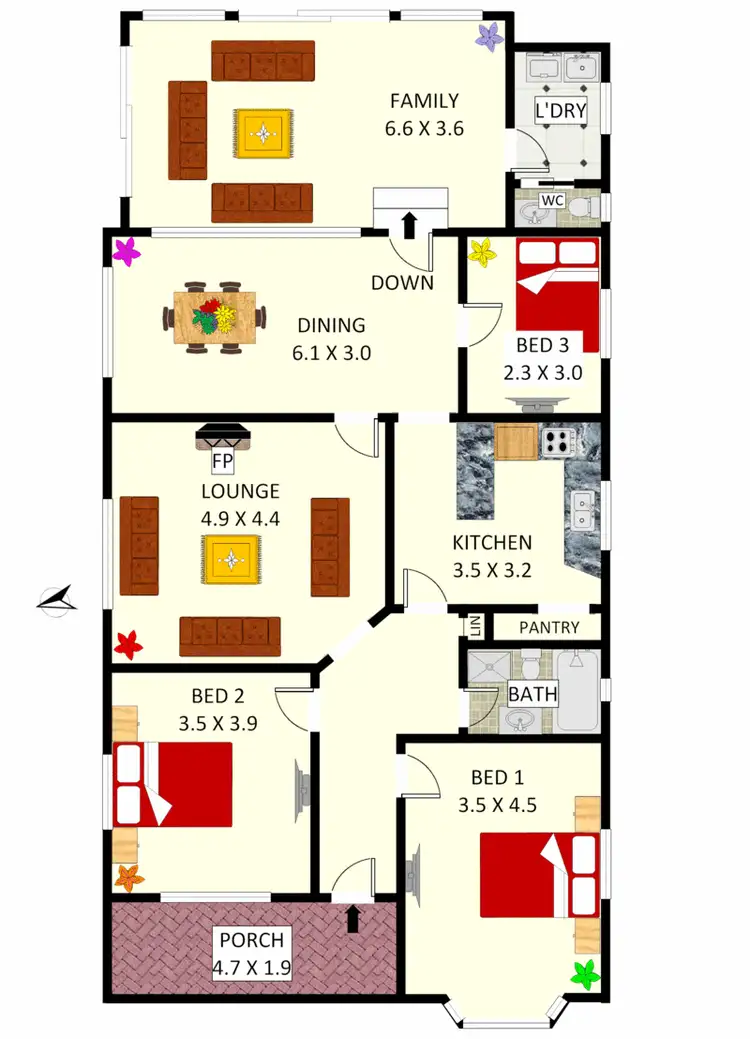 Floorplan of Homely house listing, 4 Alexandra Avenue, Croydon NSW 2132