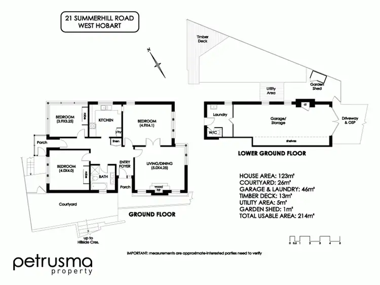 Floorplan of Homely house listing, 21 Summerhill Road, West Hobart TAS 7000