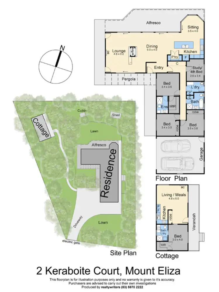 Floorplan of Homely house listing, 2 Keraboite Court, Mount Eliza VIC 3930