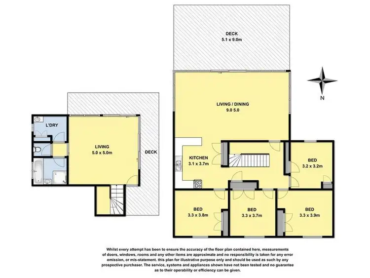 Floorplan of Homely house listing, 21 Surf Avenue, Skenes Creek VIC 3233