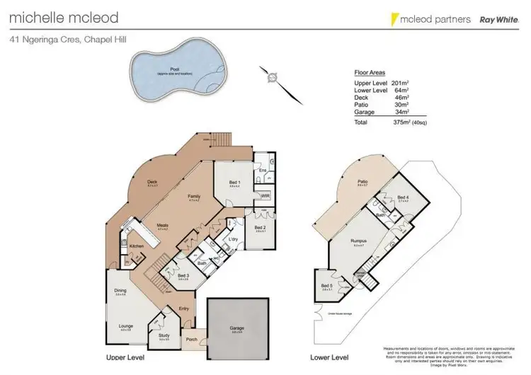 Floorplan of Homely house listing, 41 Ngeringa Crescent, Chapel Hill QLD 4069
