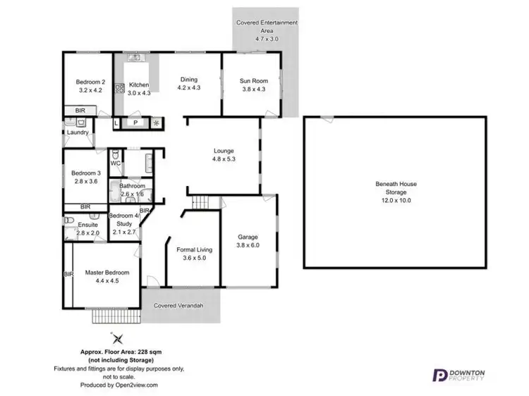 Floorplan of Homely house listing, 42 Clives Ave, Old Beach TAS 7017