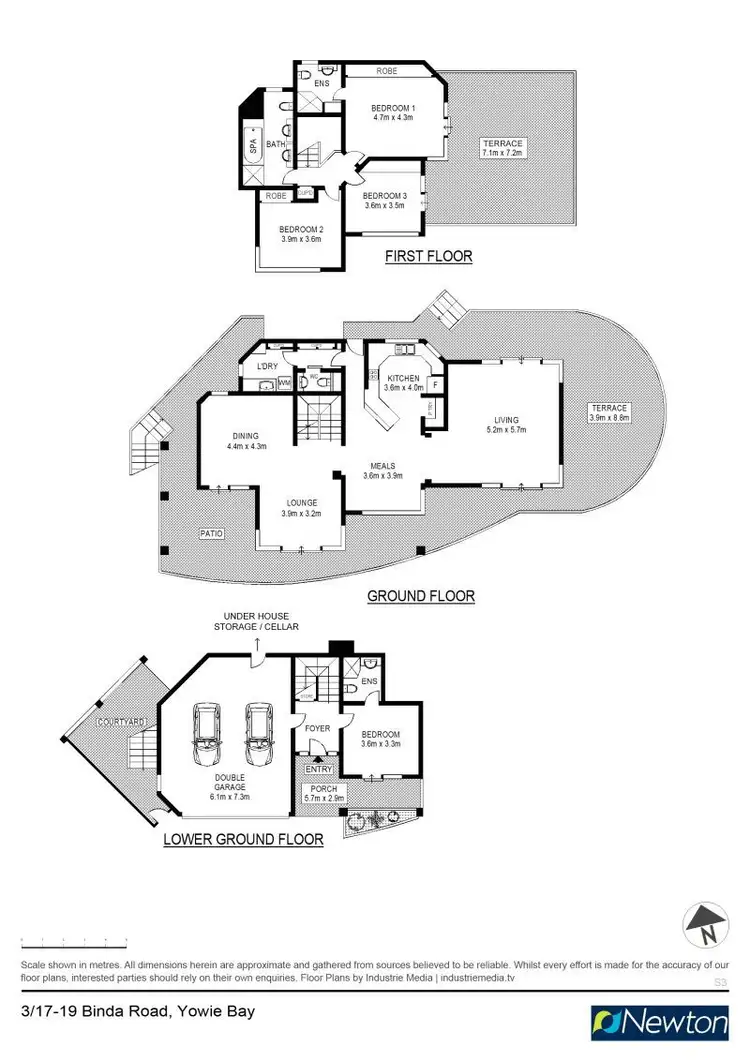 Floorplan of Homely house listing, 17-19 Binda Road, Yowie Bay NSW 2228