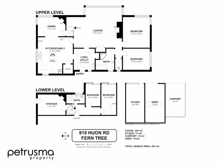 Floorplan of Homely house listing, 819 Huon Road, Fern Tree TAS 7054