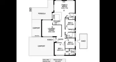 Floorplan of Homely house listing, 6 Bachmann Avenue, Old Reynella SA 5161
