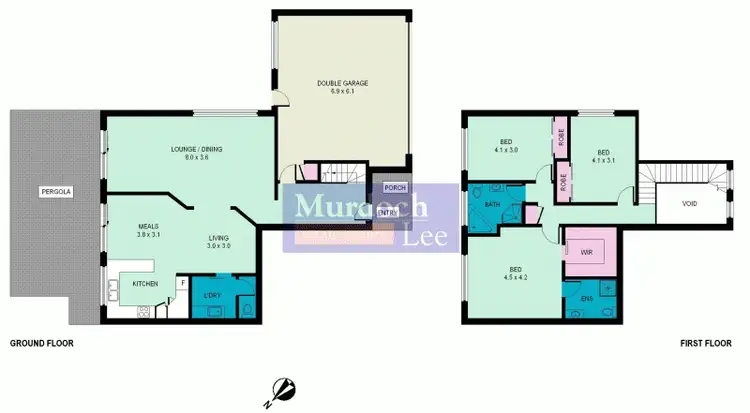 Floorplan of Homely townhouse listing, 7/91-95 Highs Road, West Pennant Hills NSW 2125