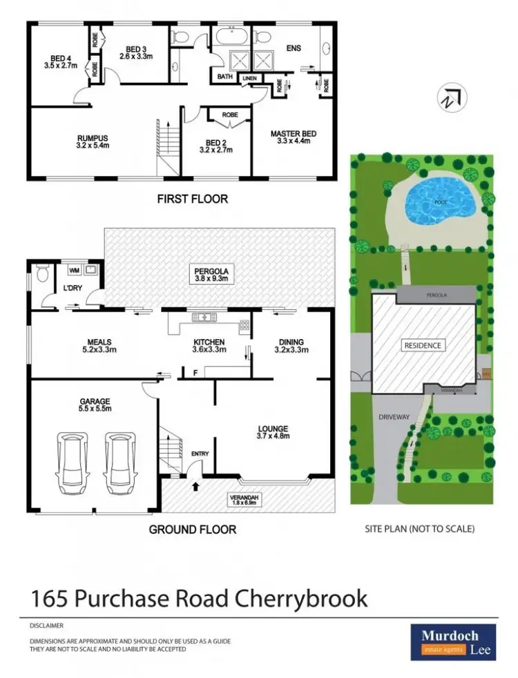 Floorplan of Homely house listing, 165 Purchase Road, Cherrybrook NSW 2126