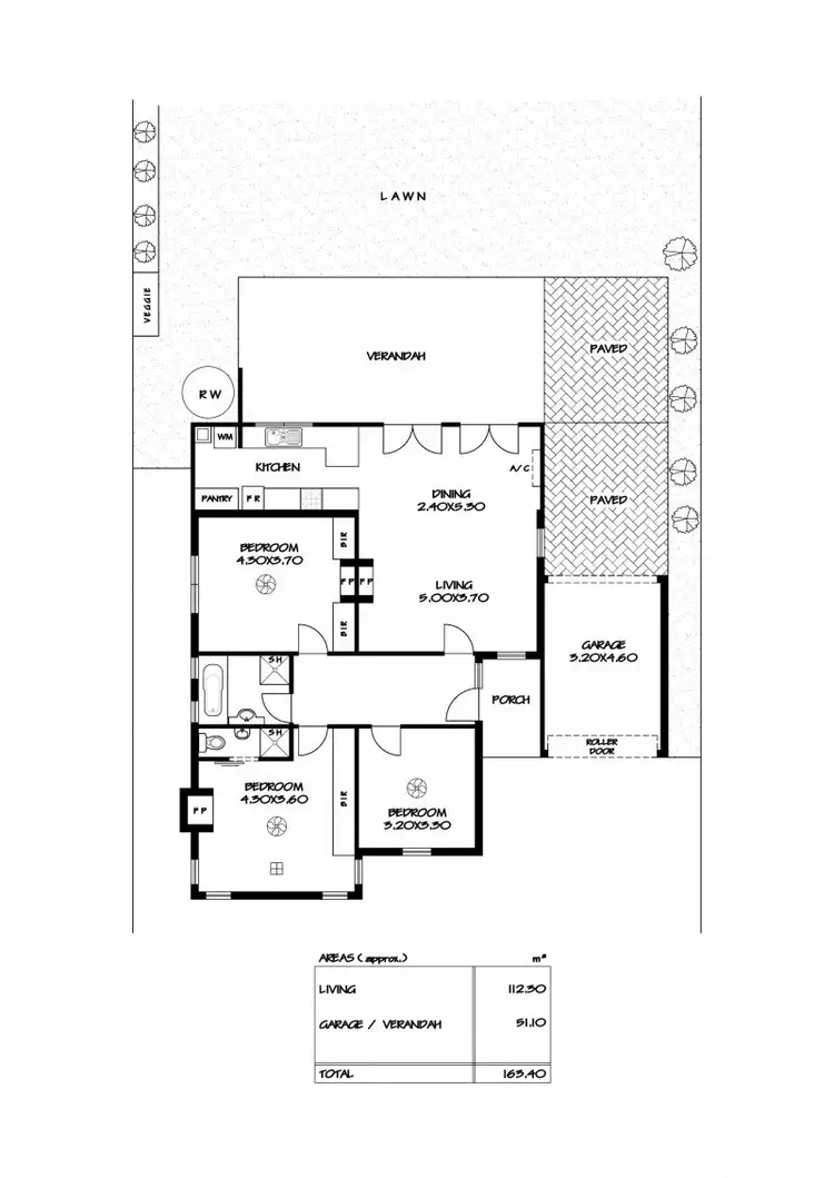 Floorplan of Homely house listing, 87 Albert Street, Clarence Gardens SA 5039
