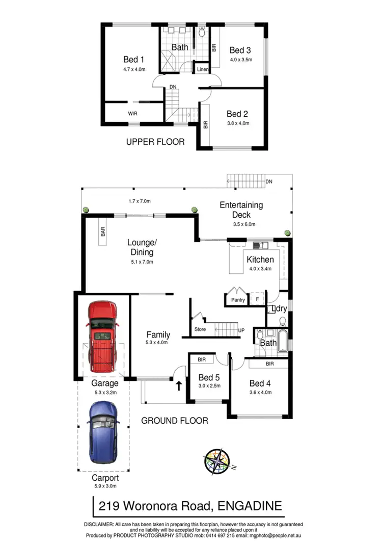 Floorplan of Homely house listing, 219 Woronora Road, Engadine NSW 2233