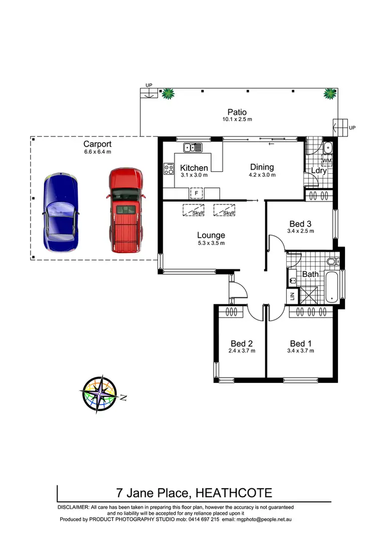 Floorplan of Homely house listing, 7 Jane Place, Heathcote NSW 2233