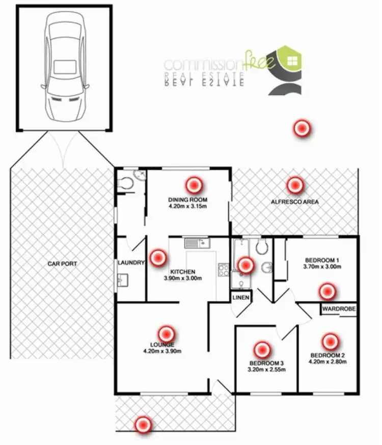 Floorplan of Homely house listing, 19 Kenneth Crescent, Dean Park NSW 2761
