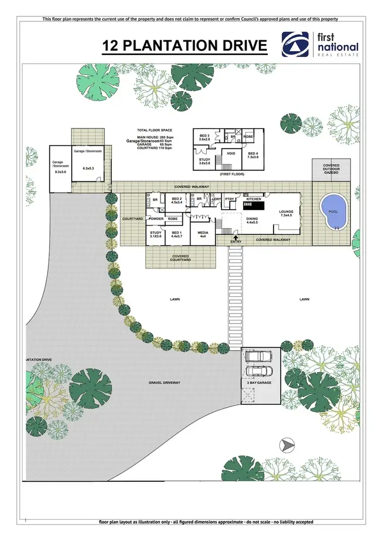 Floorplan of Homely house listing, 12 Plantation Drive, Ewingsdale NSW 2481