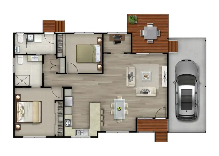 Floorplan of Homely house listing, 61/137 Mount View Road, Cessnock NSW 2325
