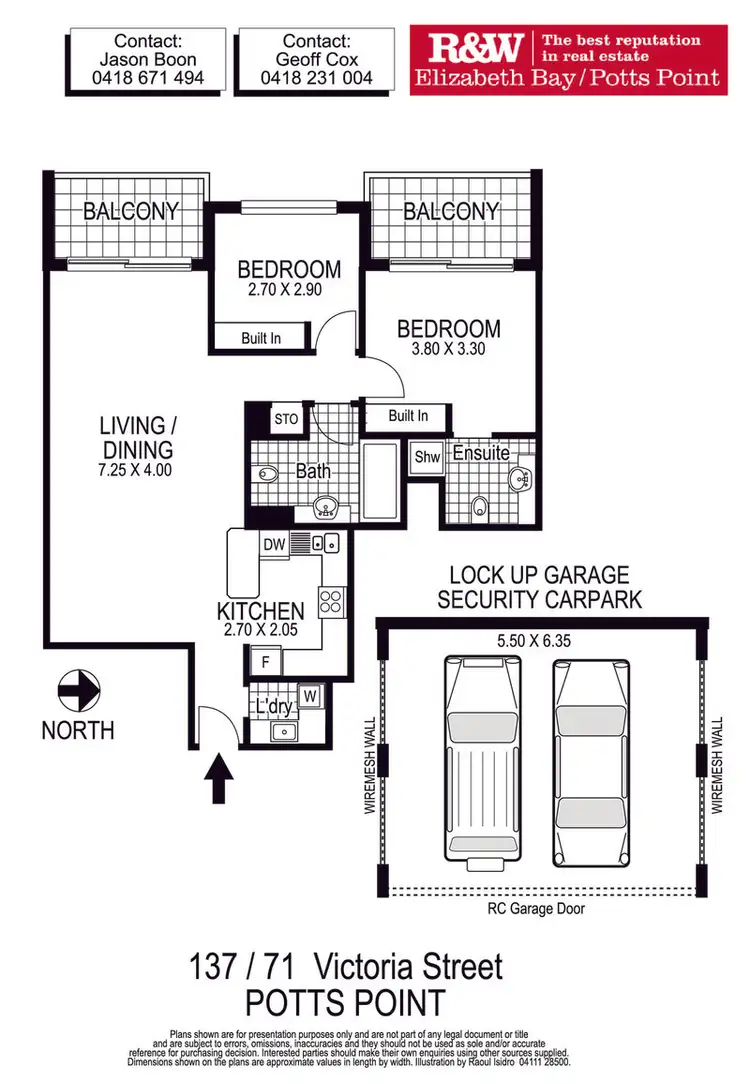Floorplan of Homely apartment listing, 137/71 Victoria Street, Potts Point NSW 2011