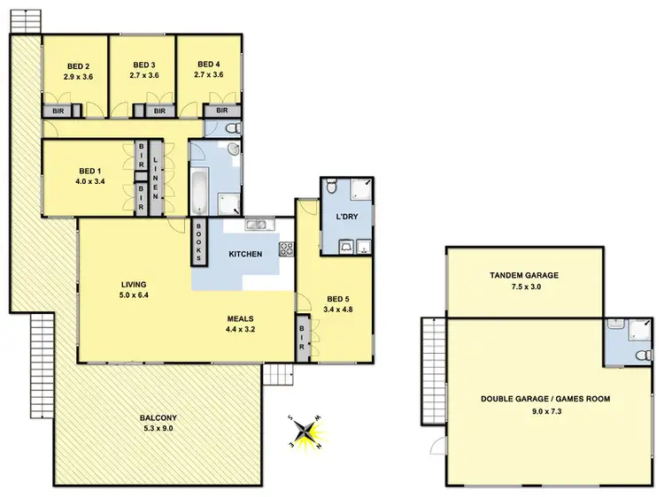 Floorplan of Homely house listing, 9 Minapre Street, Lorne VIC 3232