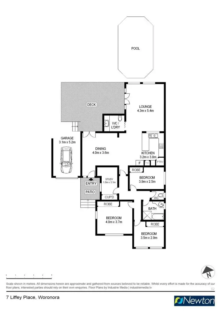 Floorplan of Homely house listing, 7 Liffey Place, Woronora NSW 2232
