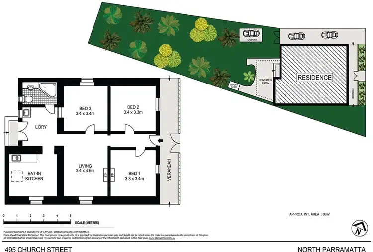 Floorplan of Homely house listing, 495 Church Street, North Parramatta NSW 2151