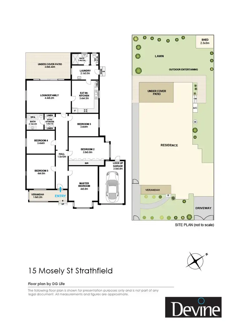 Floorplan of Homely house listing, 15 Mosely Street, Strathfield NSW 2135