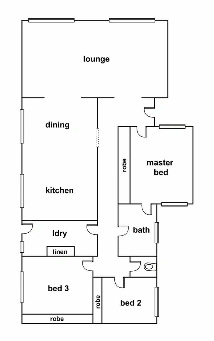 Floorplan of Homely house listing, 15 Birch Avenue, Horsham VIC 3400
