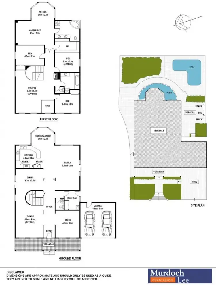 Floorplan of Homely house listing, 6 Avon Green, West Pennant Hills NSW 2125