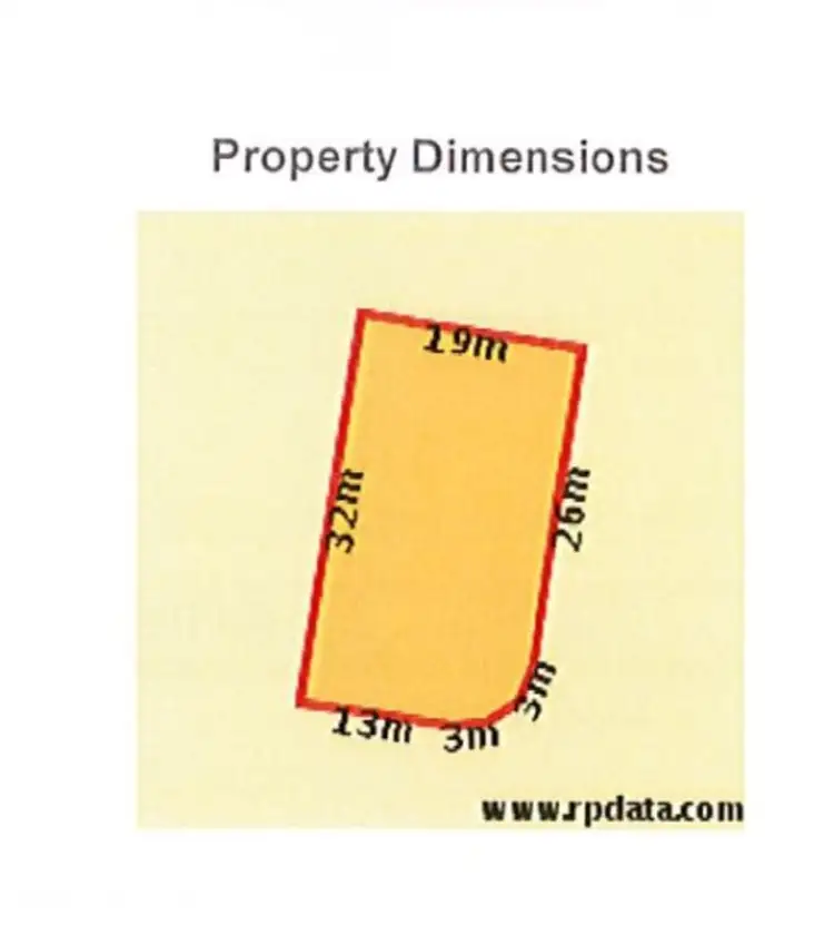 Floorplan of Homely land listing, 10 Ridgeway Street, Sunrise Beach QLD 4567