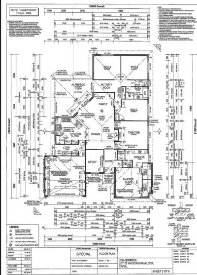 Floorplan of Homely house listing, 53 Waddingham Loop, Capel River WA 6271