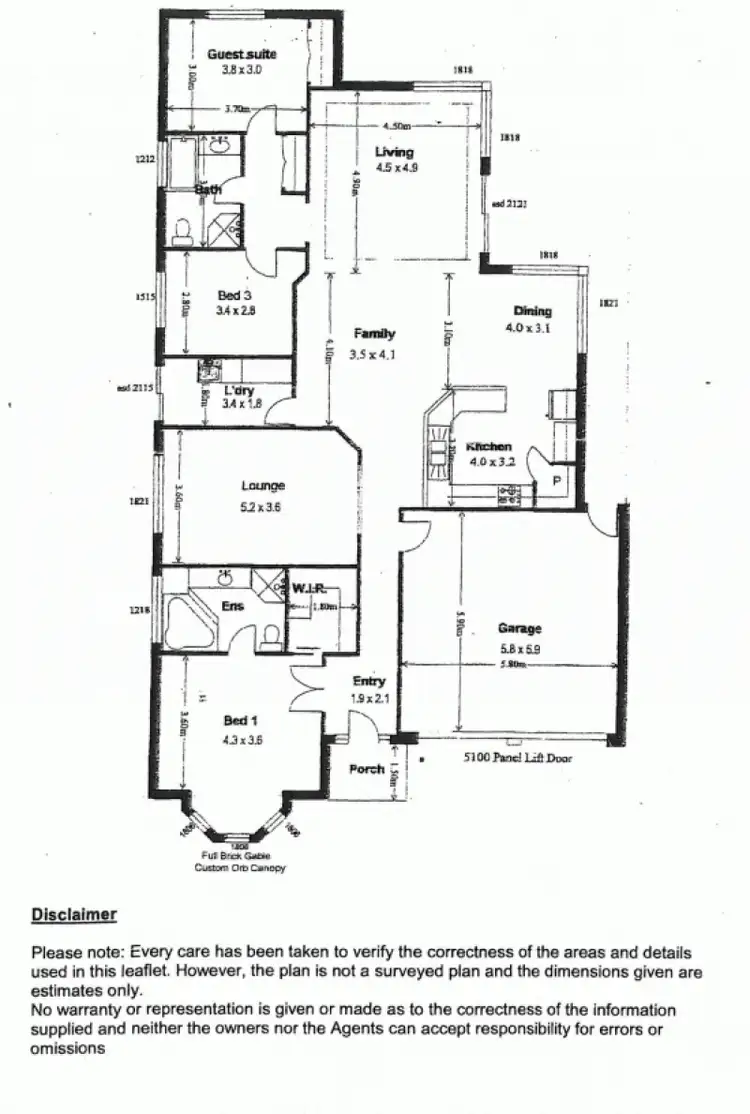 Floorplan of Homely house listing, Address available on request