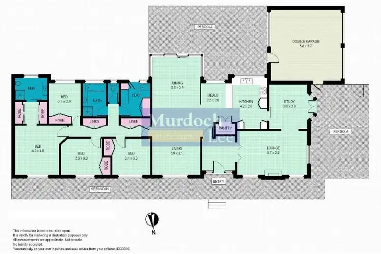 Floorplan of Homely house listing, 1 Brundy Close, West Pennant Hills NSW 2125
