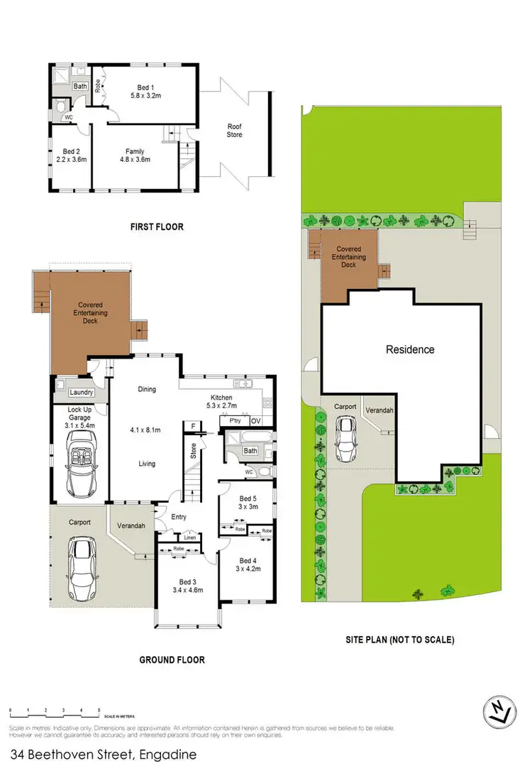 Floorplan of Homely house listing, 34 Beethoven Street, Engadine NSW 2233