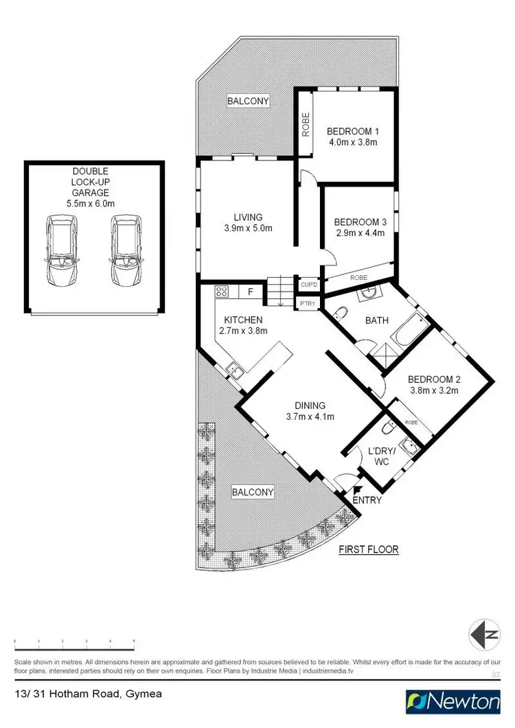 Floorplan of Homely apartment listing, 13/31-33 Hotham Road, Gymea NSW 2227