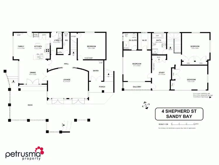 Floorplan of Homely house listing, 4 Shepherd Street, Sandy Bay TAS 7005