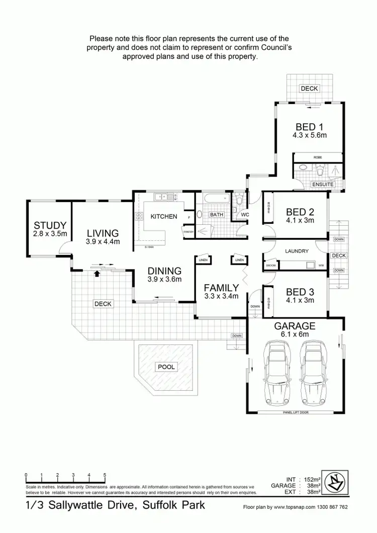 Floorplan of Homely house listing, 3 Sallywattle Drive, Suffolk Park NSW 2481