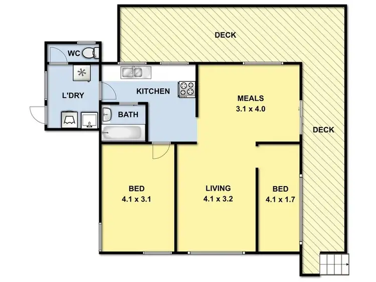 Floorplan of Homely house listing, 3 Alice Road, Aireys Inlet VIC 3231