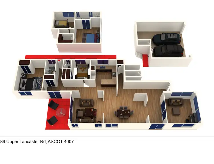 Floorplan of Homely house listing, 89 Upper Lancaster Road, Ascot QLD 4007