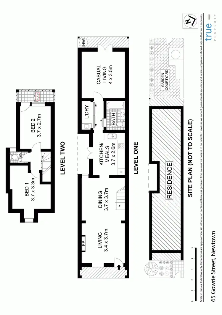 Floorplan of Homely house listing, 65 Gowrie Street, Newtown NSW 2042