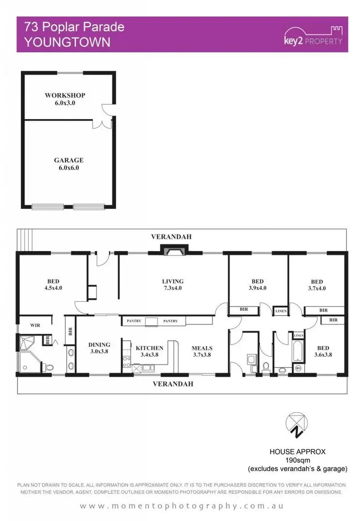 Floorplan of Homely house listing, 73 Poplar Parade, Youngtown TAS 7249