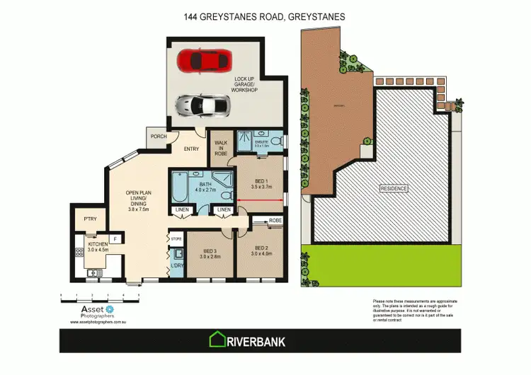 Floorplan of Homely house listing, 144A Greystanes Road, Greystanes NSW 2145