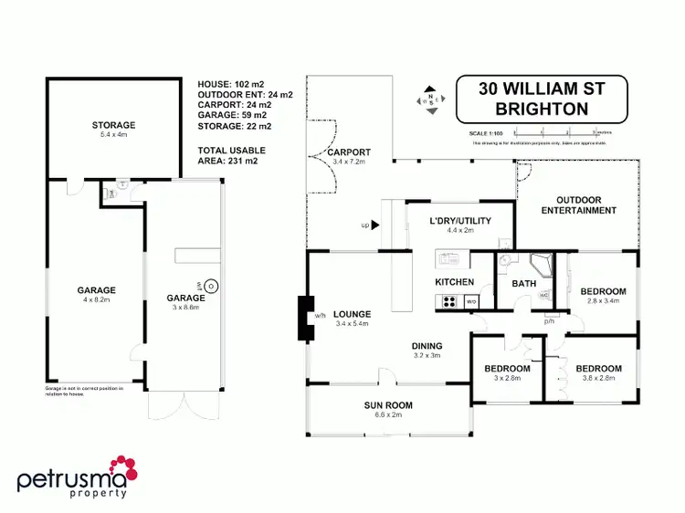 Floorplan of Homely house listing, 30 William Street, Brighton TAS 7030