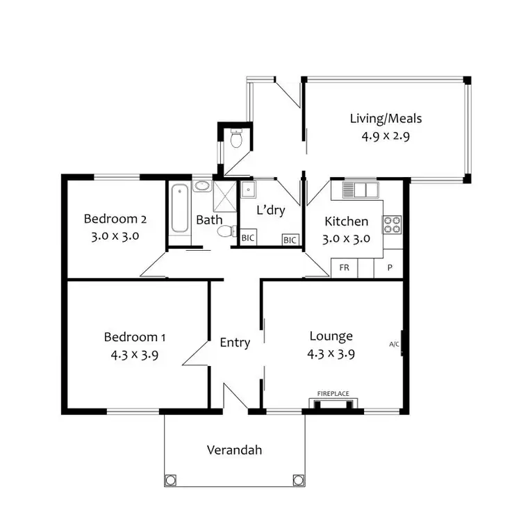 Floorplan of Homely house listing, 31 Mortimer Street, Kurralta Park SA 5037
