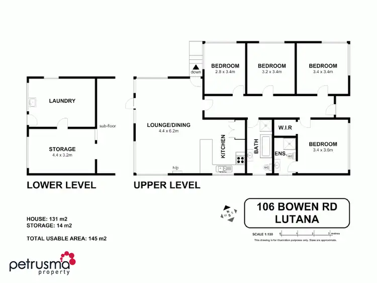 Floorplan of Homely house listing, 106 Bowen Road, Lutana TAS 7009