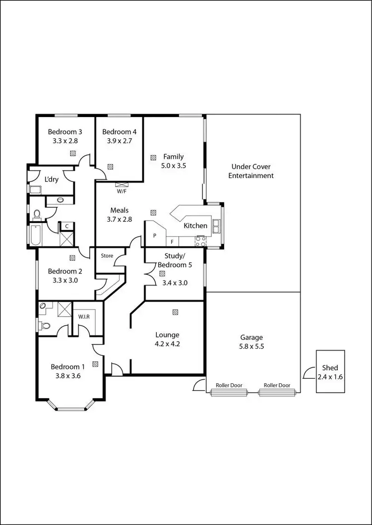 Floorplan of Homely house listing, 27 Adams Road, Craigmore SA 5114
