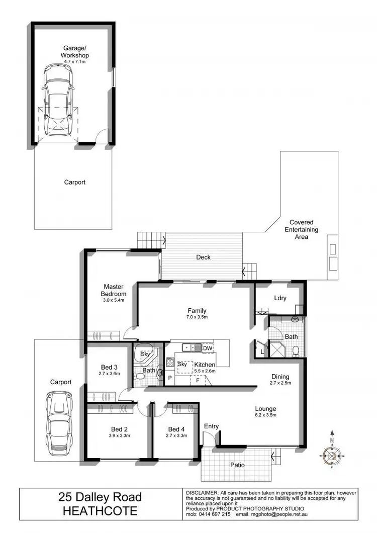 Floorplan of Homely house listing, 25 Dalley Road, Heathcote NSW 2233