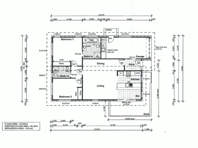 Floorplan of Homely villa listing, 10 Flagstaff Gully Road, Lindisfarne TAS 7015