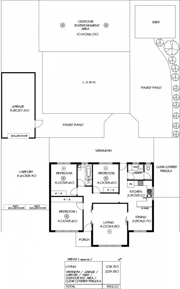 Floorplan of Homely house listing, 6 Kareela Road, Reynella SA 5161