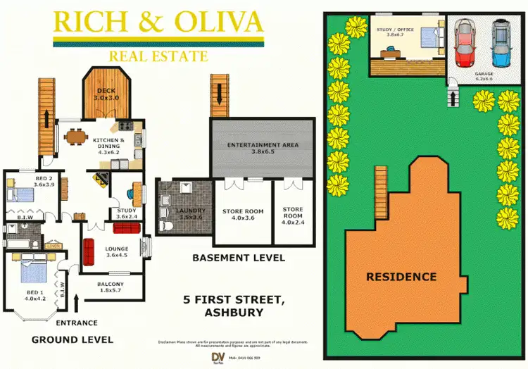 Floorplan of Homely house listing, 5 First Street, Ashbury NSW 2193